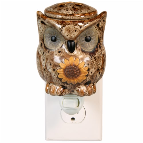 Oak & Rye Spotted Owl Mini Wax Warmer Perspective: left