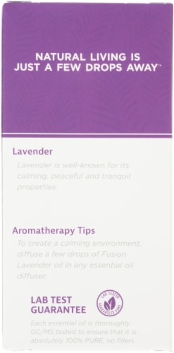 Fusion™ Essential Oil Lavender Perspective: left