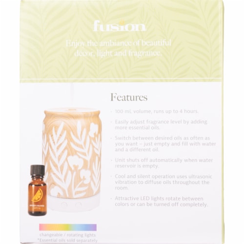 Fusion™ Candace Essential Oil Diffuser Perspective: left