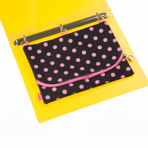 Zipit Julia 3 Ring Binder Pouch Perspective: left