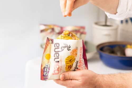Barnana® Himalayan Pink Salt Organic Plantain Crisps Perspective: left