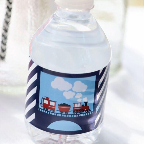 personalized train water bottle • christmas gift • school lunch water  bottle • choo choo train birthday gift