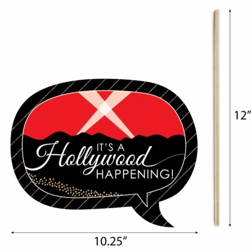 Big Dot of Happiness Red Carpet Hollywood Movie Night Party