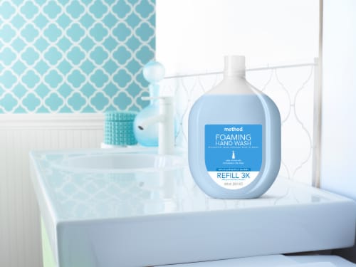 Method® Sea Minerals Foaming Hand Wash Refill Perspective: left