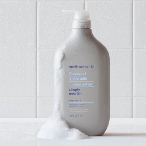 Method Body Wash, Simply Nourish, 28oz Perspective: left