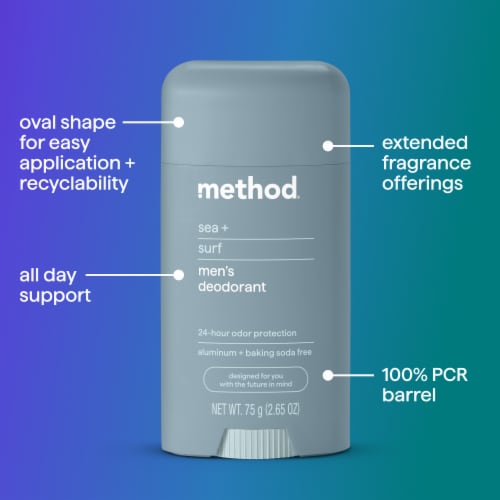 Sea + Surf Method Deodorant Perspective: left