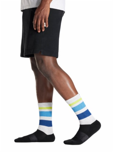 Pair of Thieves Ready For Everything Men's Cushioned Crew Socks - Assorted Perspective: left