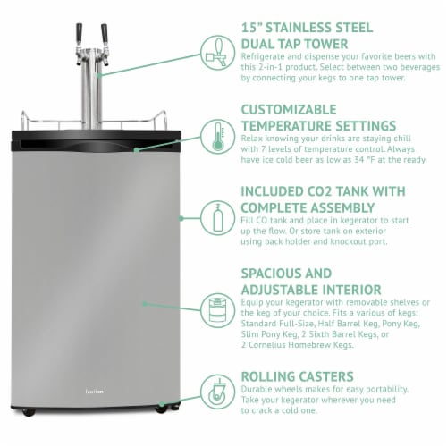 Ivation kegerator new arrivals