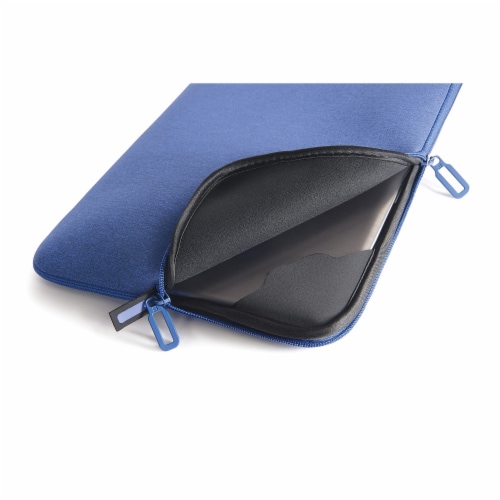 Tucano Melange Second Skin 13 & 14 Inch Laptop Padded Sleeve - Blue Perspective: left