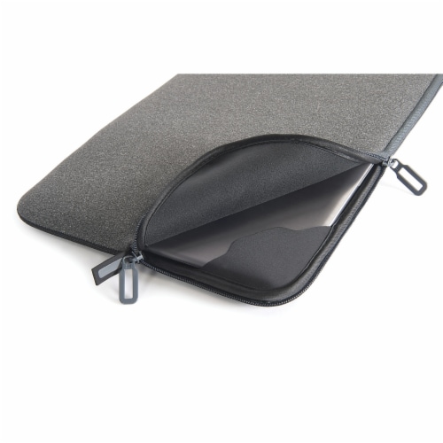 Tucano 15.6-Inch Second Skin Laptop Case - Black Gray Perspective: left
