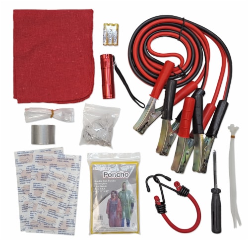 AAA Emergency Roadside Kit - Red Perspective: left