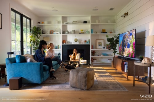 VIZIO V-Series 5.1 Home Theater Sound Bar with DTS Virtual:X Bluetooth HDMI ARC - V51x-J6 Perspective: left
