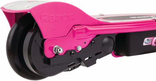 Razor® Pink E100 Electric Scooter Perspective: left