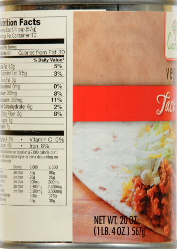 Caroline's Vegetarian Taco Filling Perspective: left