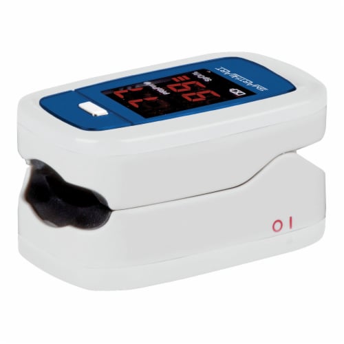 SmartHeart Fingertip Pulse Oximeter 1 Each 11-50K Perspective: left