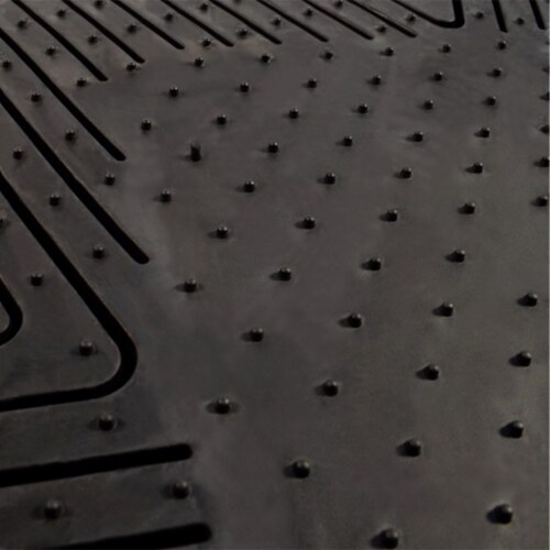 Fanmats 27x17in Vinyl Front Car Floor Mat 2 Piece Set, NFL Los Angeles Chargers Perspective: left