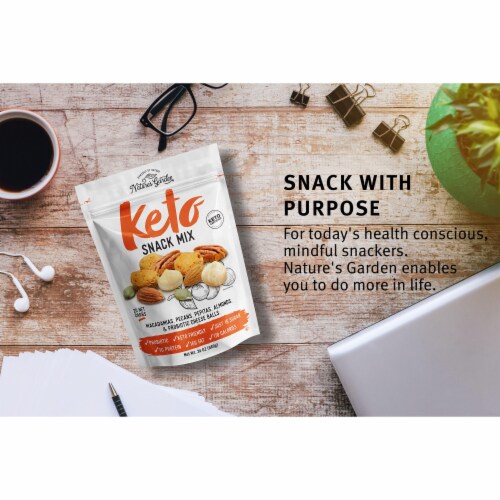 Nature's Garden - Keto Snack Mix - 24 oz. Bag Perspective: left