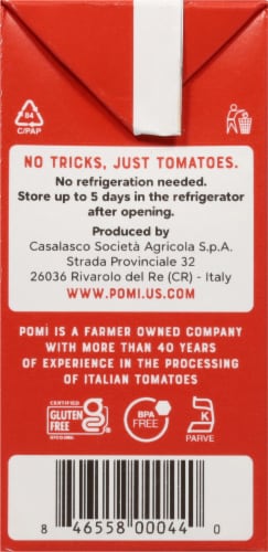 Pomi Chopped Tomatoes Perspective: left