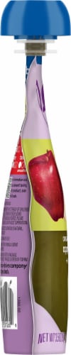 Plum Organics® Apple Spinach & Avocado Stage 2 Baby Food Pouch Perspective: left