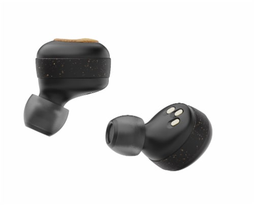House of Marley Champion True Wireless Earbuds - Black Perspective: left