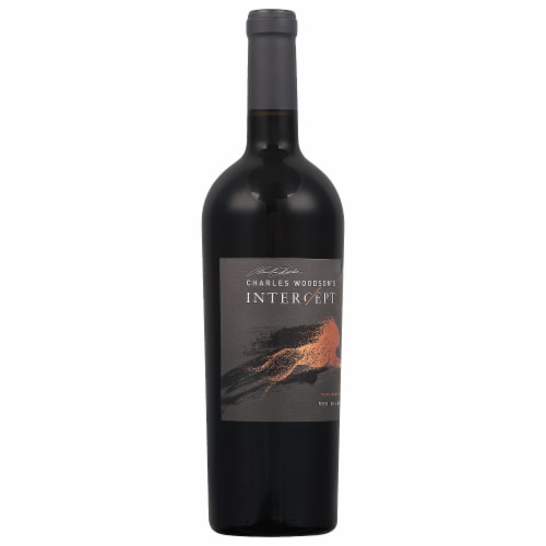 Charles Woodson's Intercept Paso Robles Red Blend 750 ml Perspective: left