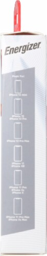 Energizer® Tangle Free Magnetic Lightning® Cable - Pink Perspective: left