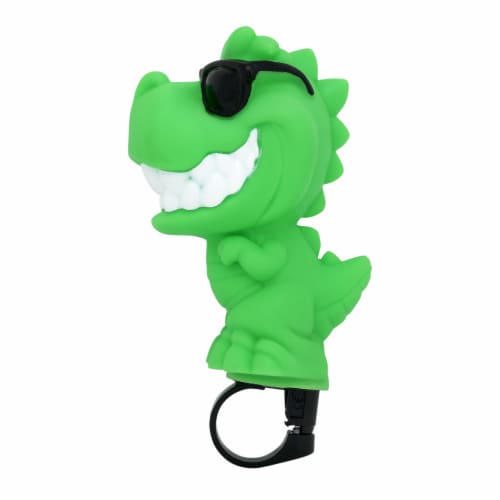 Raskullz® bike helmet dinosaur green Perspective: left