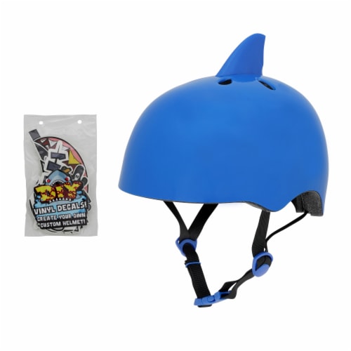 Raskullz® bike helmet shark blue Perspective: left