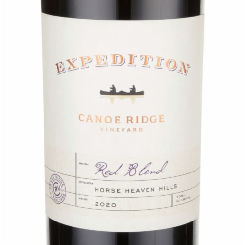 Canoe Ridge Vineyard Red Blend Expedition Washington Red Wine Perspective: left
