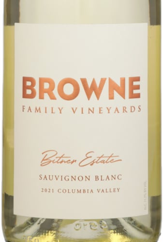 Browne Bitner Estate Sauvignon Blanc Perspective: left