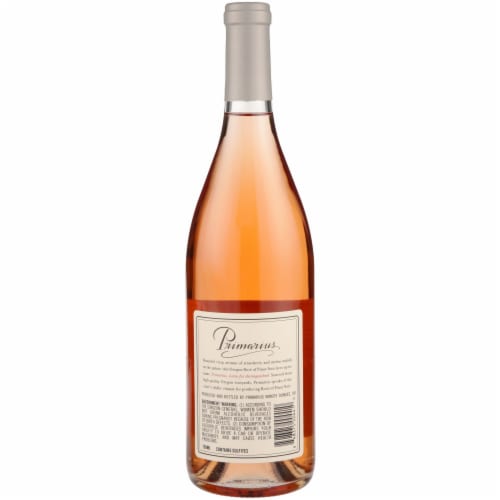 Primarius Pinot Noir Oregon Rose Wine Perspective: left