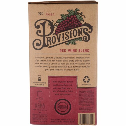 Provisions Red Blend Perspective: left