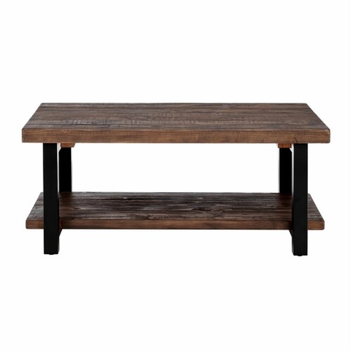 Alaterre furniture pomona metal clearance and solid wood desk