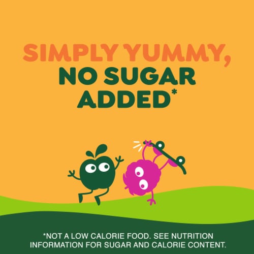 GoGo squeeZ® fruit & veggieZ Apple Carrot Mixed Berry Applesauce and Fruit Puree Pouches Perspective: left