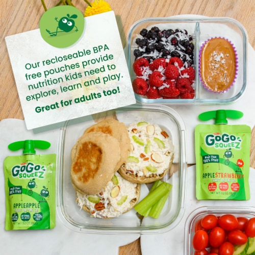 GoGo Squeez® Fruit On The Go Applesauce Variety Pack Perspective: left