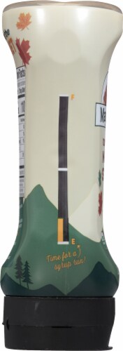 Maple Joe® Dark Organic Maple Syrup Squeeze Bottle Perspective: left
