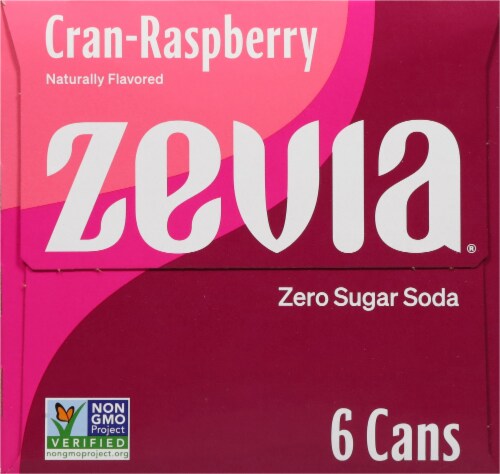 Zevia® Zero Sugar Cran-Raspberry Soda Perspective: left
