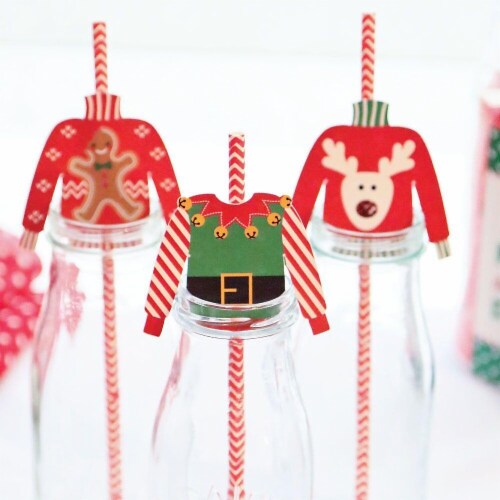 Christmas sweater cut out 2025