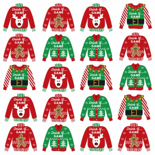 Drinking game online ugly christmas sweater