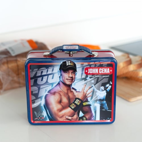 WWE Tin Lunch Box Featuring Superstar Wrestler John Cena 1 Each City Market