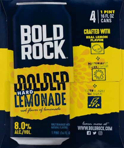 Bold Rock Bolder Hard Lemonade Perspective: left