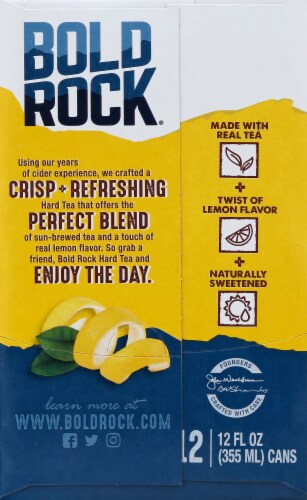 Bold Rock Orinal Hard Tea Perspective: left