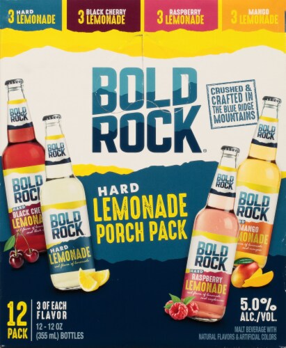 Bold Rock Hard Lemonade Variety Pack Perspective: left