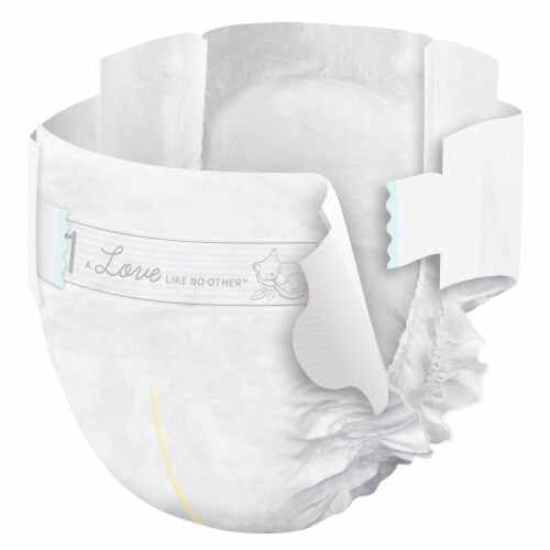 Bambo Nature Premium Disposable Baby Diapers Size 1 - 4 to 9 lbs Perspective: left