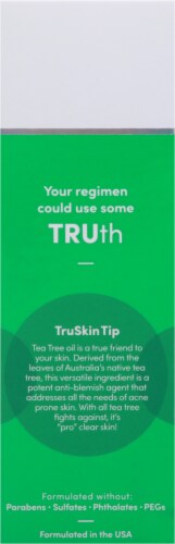 TruSkin™Tea Tree Oil Acne Treatment Serum Perspective: left