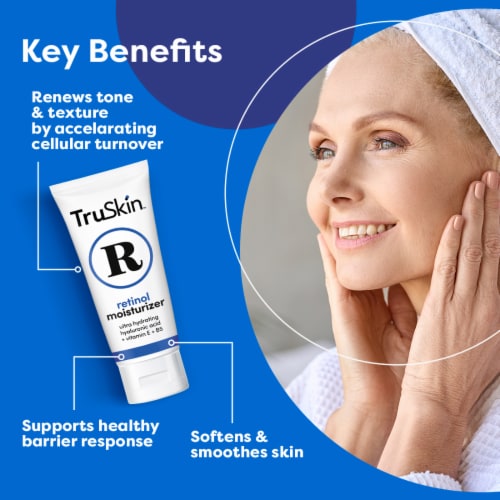 TruSkin™ Retinol Moisturizer for Face Perspective: left