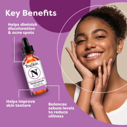 TruSkin™ Niacinamide Serum Perspective: left