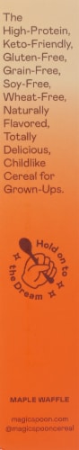 Magic Spoon Maple Waffle Cereal Perspective: left
