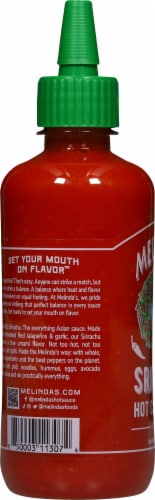 Melinda's® Sriracha Hot Sauce Perspective: left