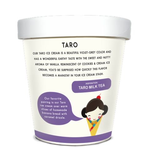 Noona’s Taro Ice Cream - 5 pints Perspective: left